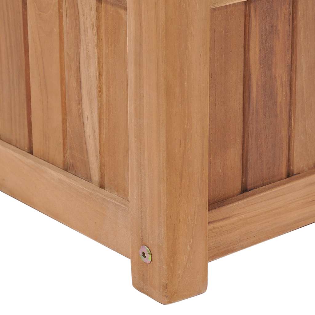 Povišena gredica 100 x 30 x 25 cm od masivne tikovine