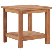 Stolić za kavu 45 x 45 x 45 cm od masivne tikovine