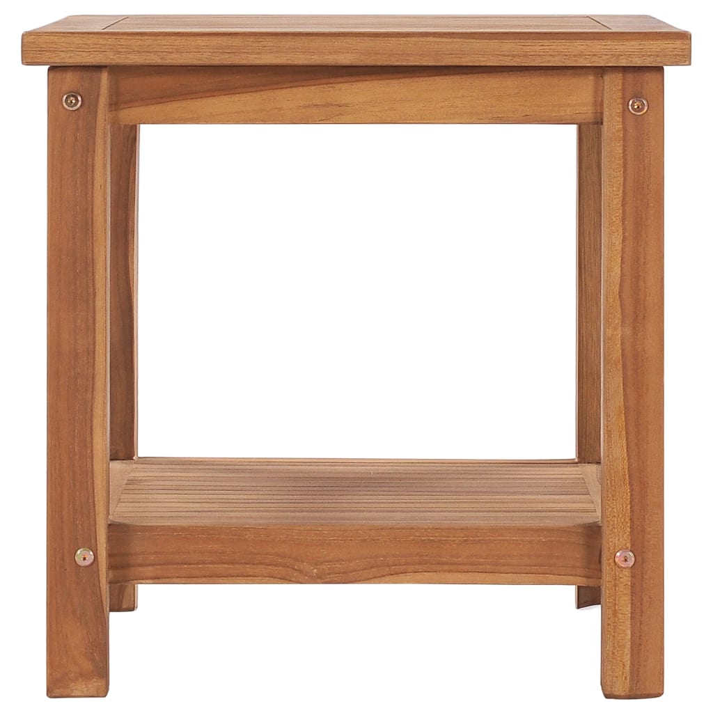 Stolić za kavu 45 x 45 x 45 cm od masivne tikovine