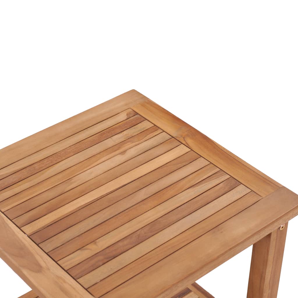 Stolić za kavu 45 x 45 x 45 cm od masivne tikovine