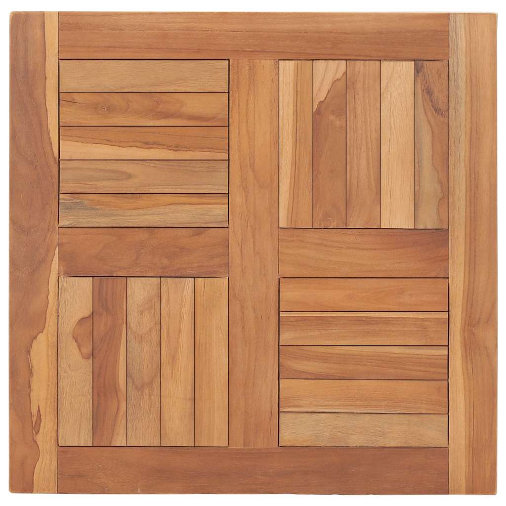 Stolna ploča od masivne tikovine 60 x 60 x 2,5 cm