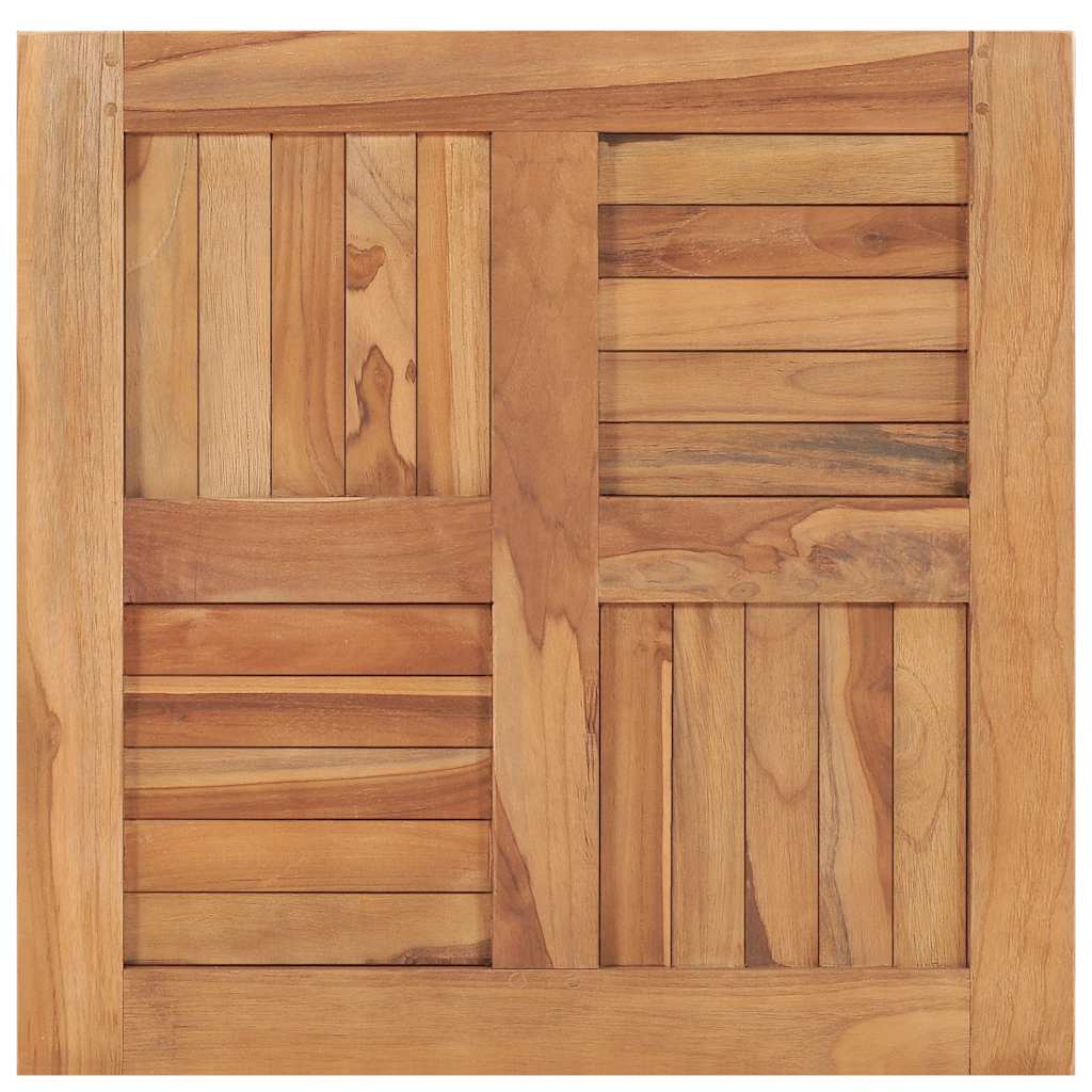 Stolna ploča od masivne tikovine 60 x 60 x 2,5 cm
