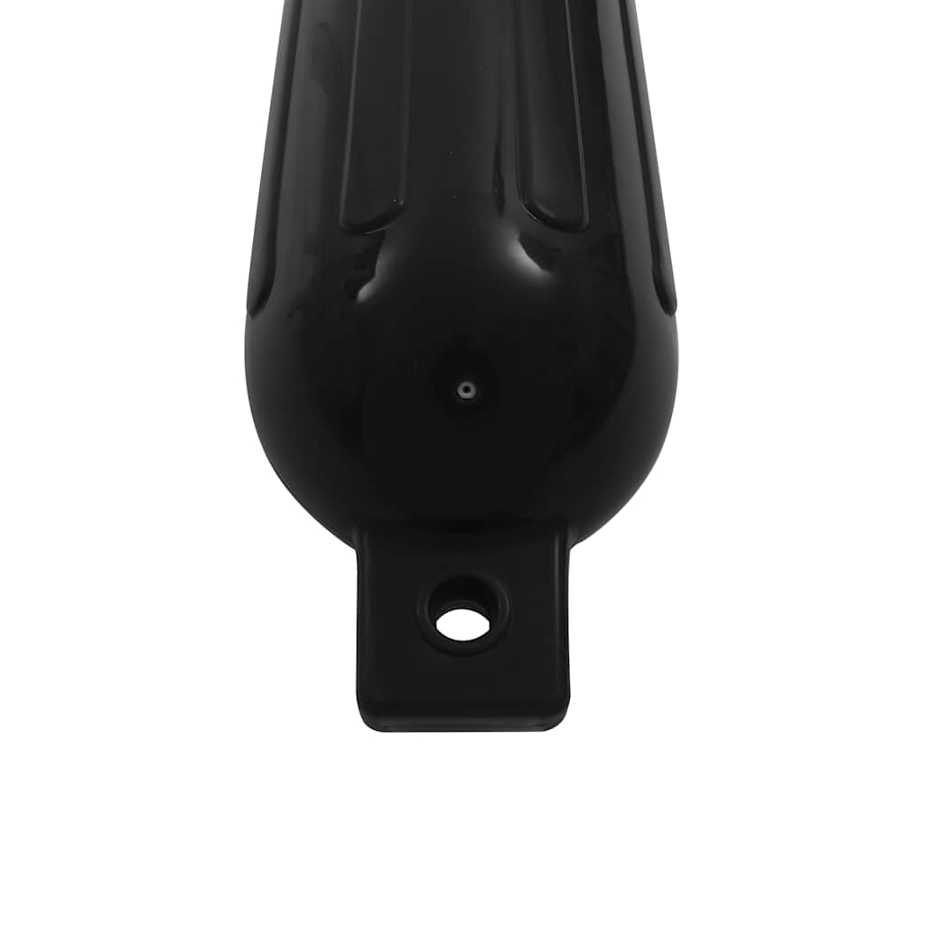 Bokobrani za brod 4 kom crni 51 x 14 cm PVC