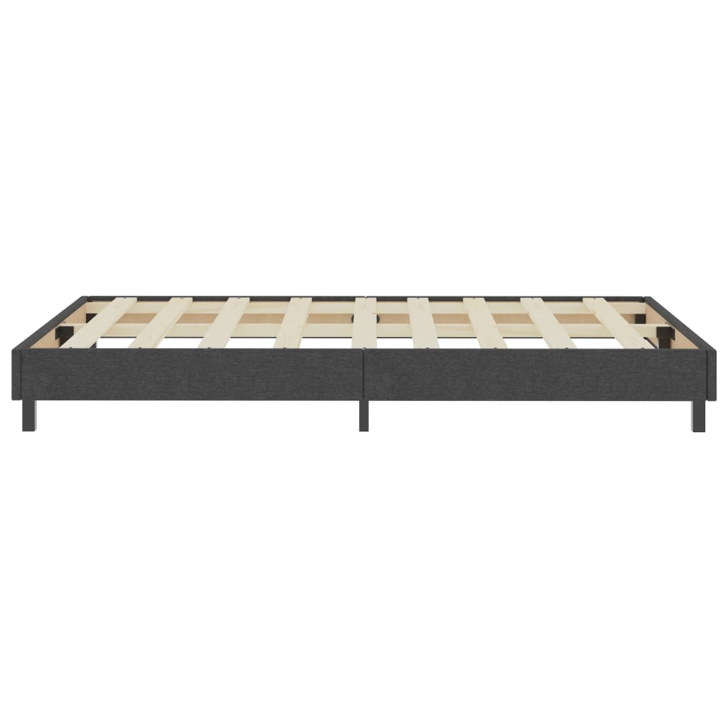 Box spring okvir za krevet od tkanine sivi 120 x 200 cm
