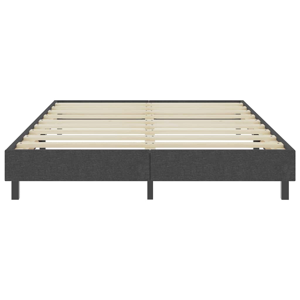 Box spring okvir za krevet od tkanine sivi 140 x 200 cm