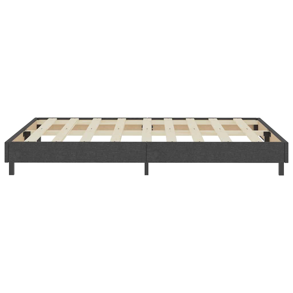 Box spring okvir za krevet od tkanine sivi 180 x 200 cm