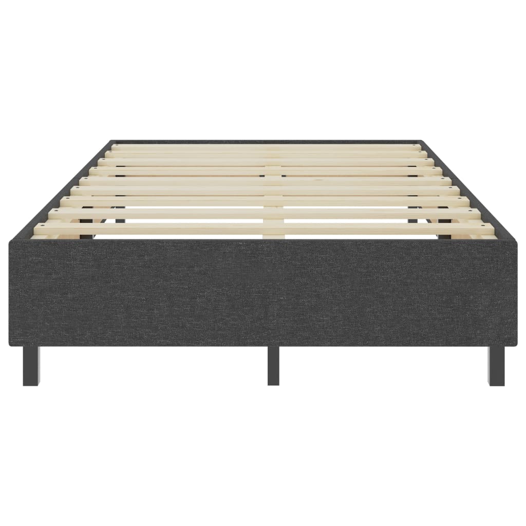 Box spring okvir za krevet od tkanine sivi 120 x 200 cm
