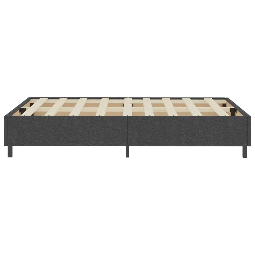Box spring okvir za krevet od tkanine sivi 120 x 200 cm