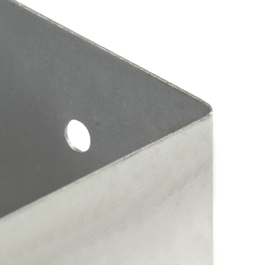 Sidra za stupove 4 kom od pocinčanog metala 121 mm