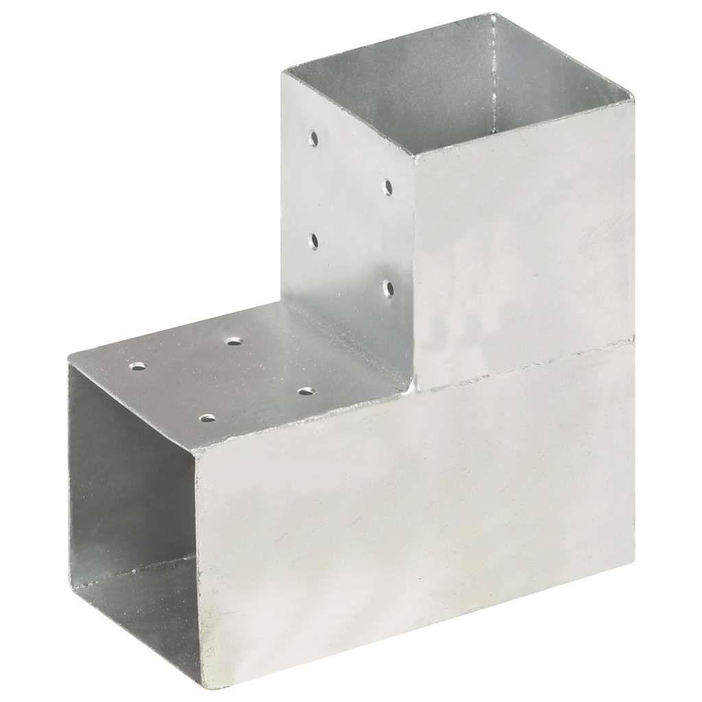 Spojnik za stupove u L-obliku od pocinčanog metala 101 x 101 mm