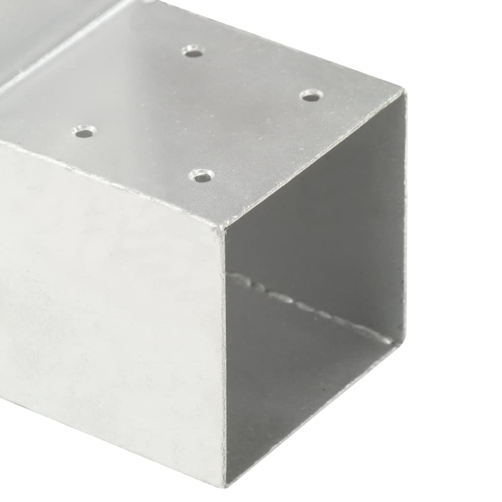 Spojnik za stupove u L-obliku od pocinčanog metala 101 x 101 mm