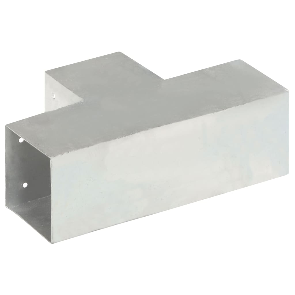 Spojnik za stupove u T-obliku od pocinčanog metala 101 x 101 mm
