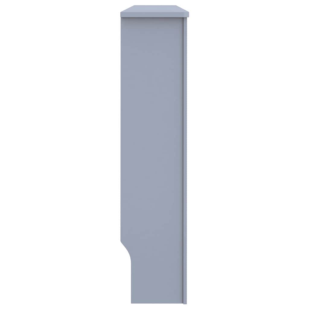 Pokrov za radijator antracit 152 x 19 x 81,5 cm MDF