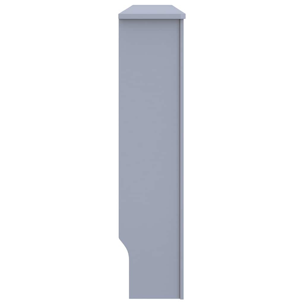 Pokrov za radijator antracit 172 x 19 x 81,5 cm MDF