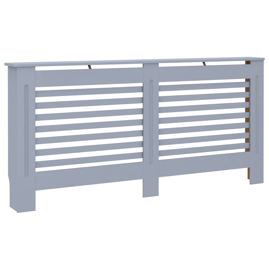 Pokrov za radijator antracit 172 x 19 x 81,5 cm MDF