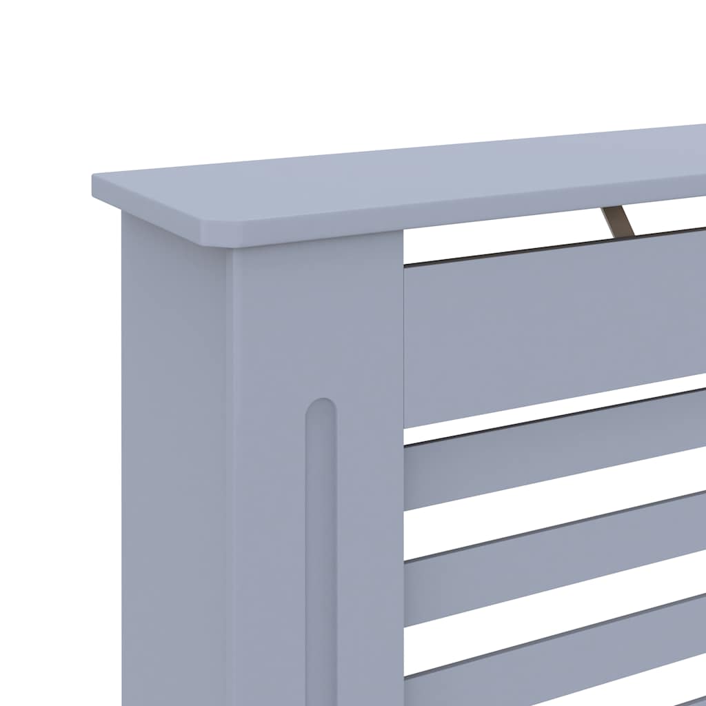 Pokrov za radijator antracit 172 x 19 x 81,5 cm MDF