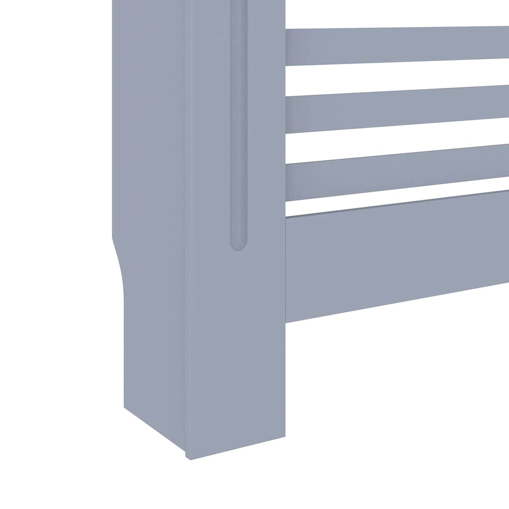 Pokrov za radijator antracit 172 x 19 x 81,5 cm MDF