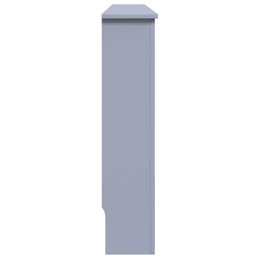 Pokrov za radijator antracit 112 x 19 x 81,5 cm MDF