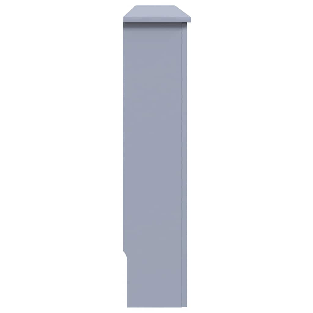 Pokrov za radijator antracit 172 x 19 x 81,5 cm MDF