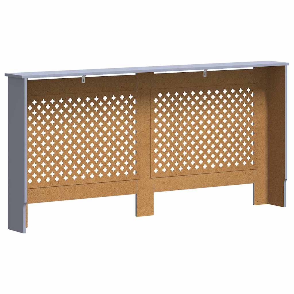 Pokrov za radijator antracit 172 x 19 x 81,5 cm MDF
