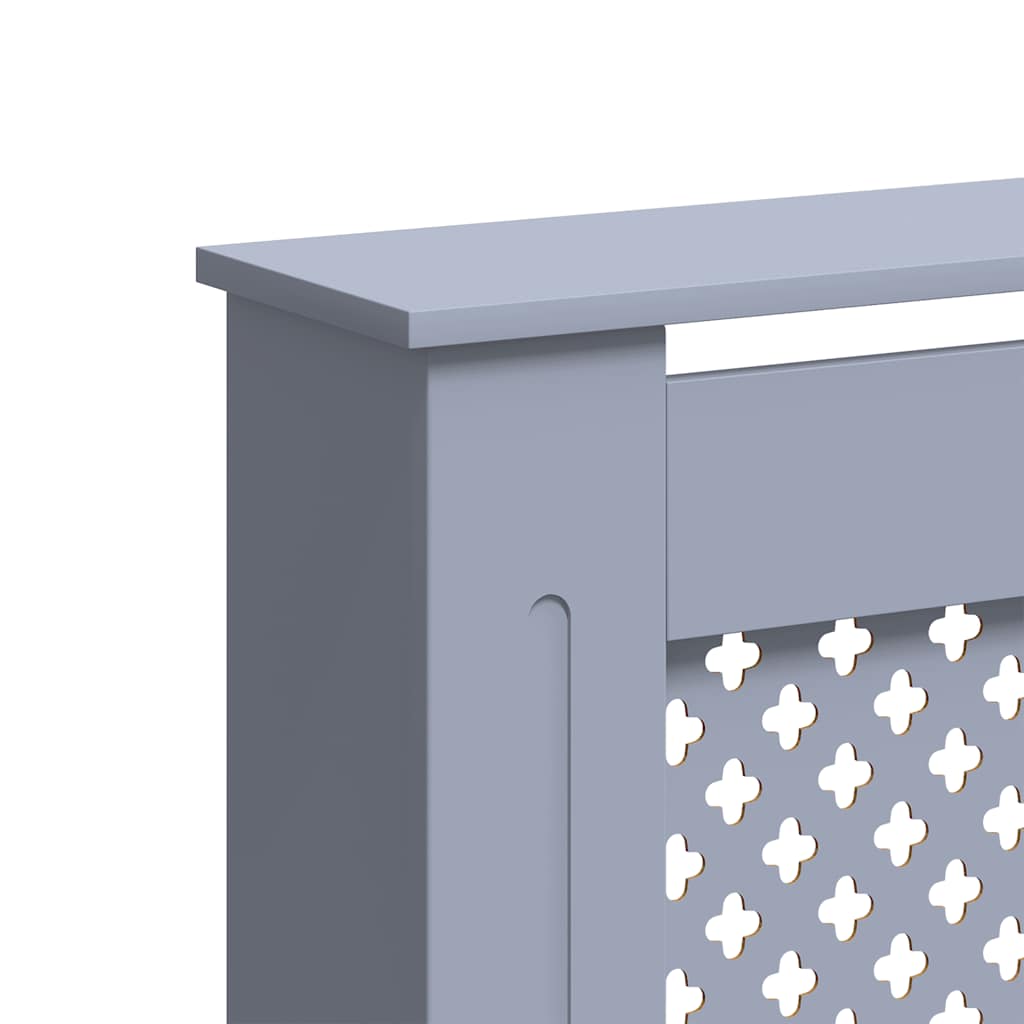 Pokrov za radijator antracit 172 x 19 x 81,5 cm MDF