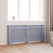 Pokrov za radijator antracit 172 x 19 x 81,5 cm MDF