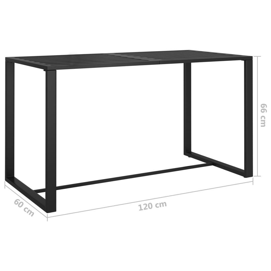 5-dijelni set vrtnih sofa s jastucima aluminijski antracit