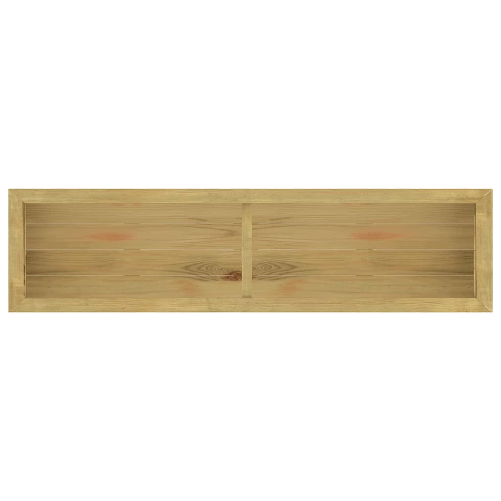 Povišena gredica 196 x 50 x 100 cm od impregnirane borovine