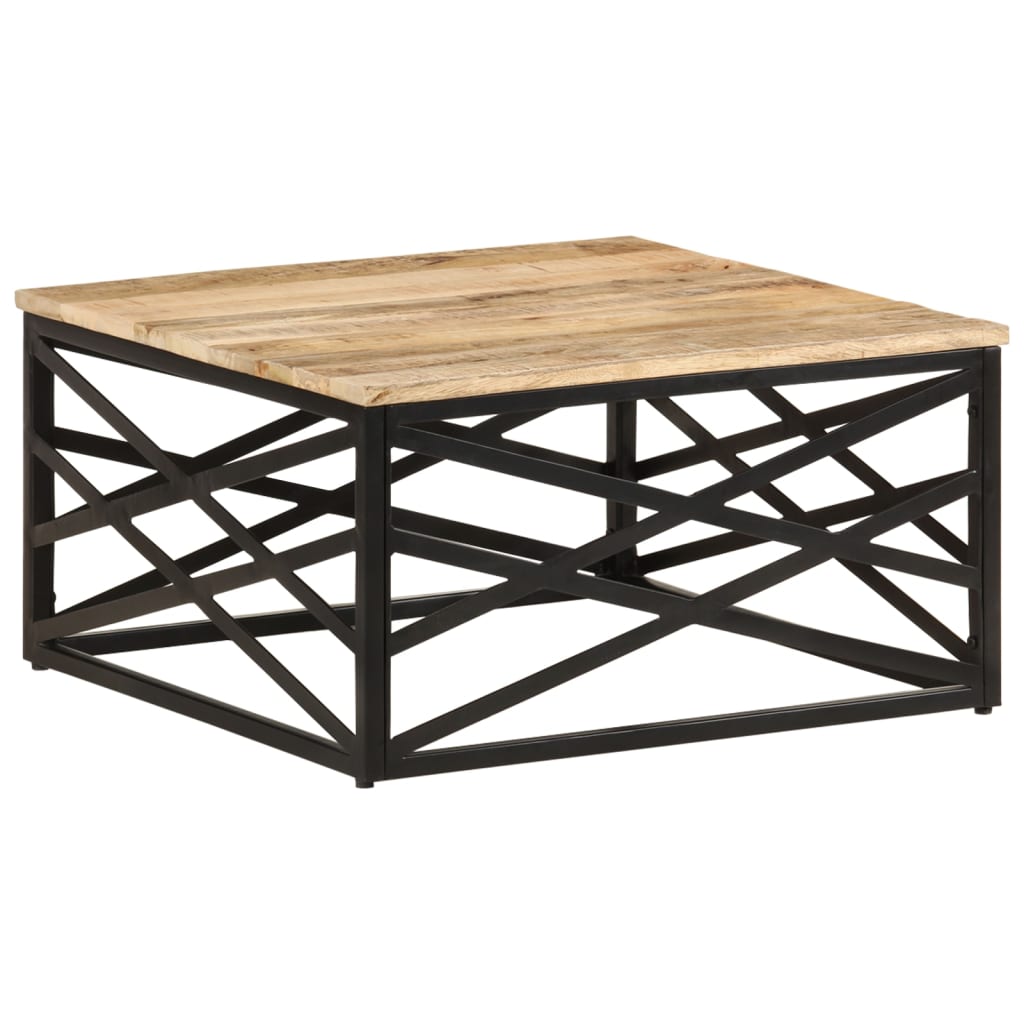 Stolić za kavu 68 x 68 x 35 cm od masivnog drva manga