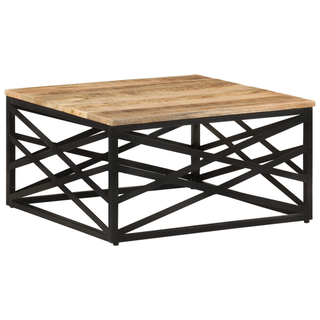 Stolić za kavu 68 x 68 x 35 cm od masivnog drva manga