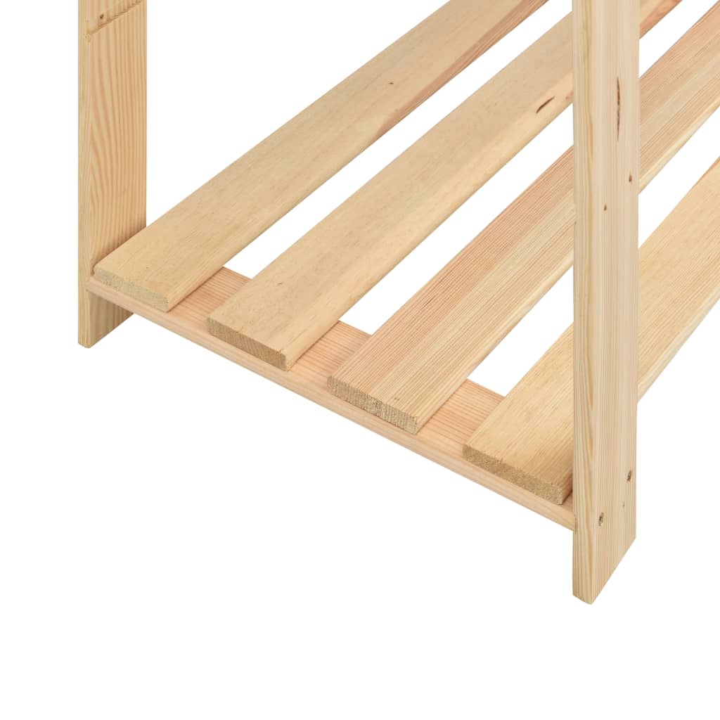 Stalci za pohranu 5 razina 10 kom 170x38x170 cm borovina 500 kg