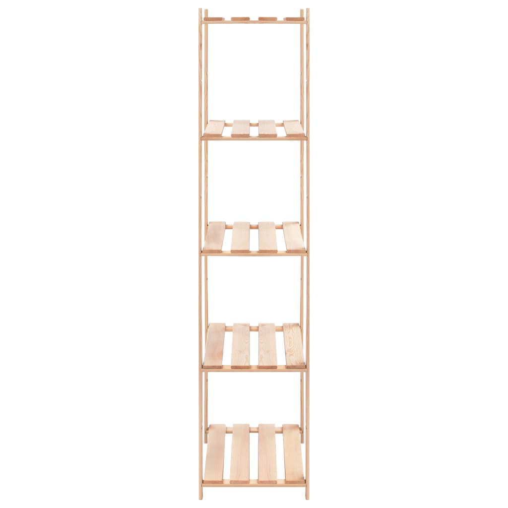 Stalci za pohranu 5 razina 10 kom 80x38x170 cm borovina 250 kg