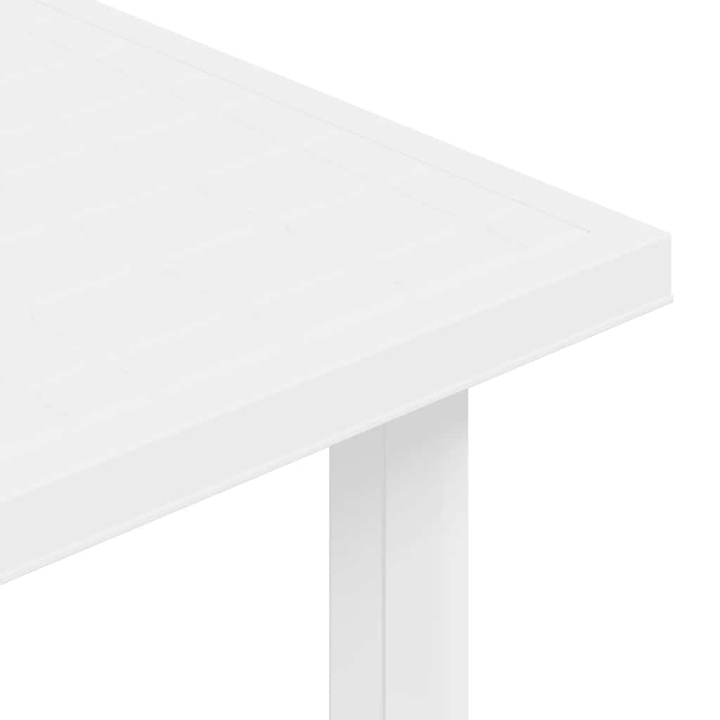 Vrtni stol bijeli 80 x 75 x 72 cm plastični