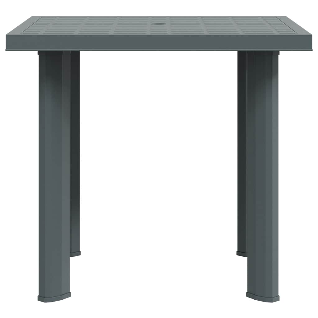 Vrtni stol zeleni 80 x 75 x 72 cm plastični