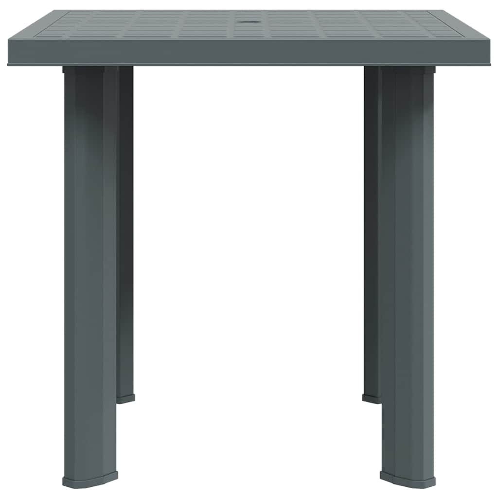 Vrtni stol zeleni 80 x 75 x 72 cm plastični
