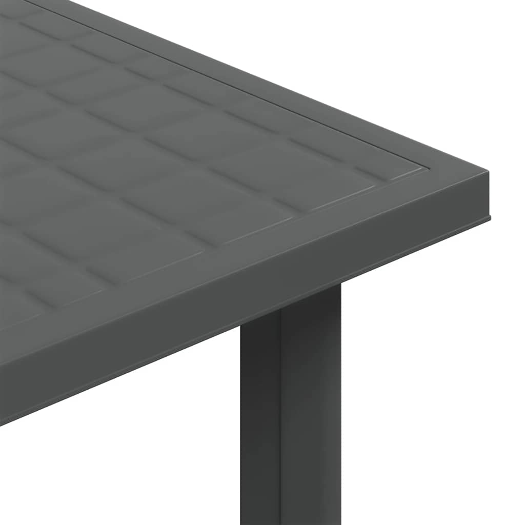 Vrtni stol antracit 80 x 75 x 72 cm plastični