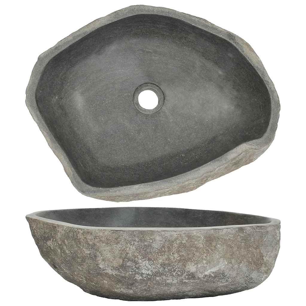 Umivaonik od riječnog kamena ovalni (45 - 53) x (34 - 41) cm