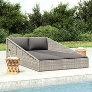 Vrtni krevet sivi 110x200 cm od poliratana