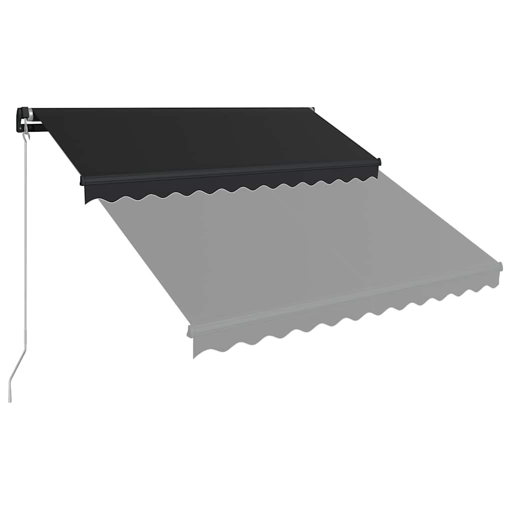 Tenda na ručno uvlačenje 350 x 250 cm antracit