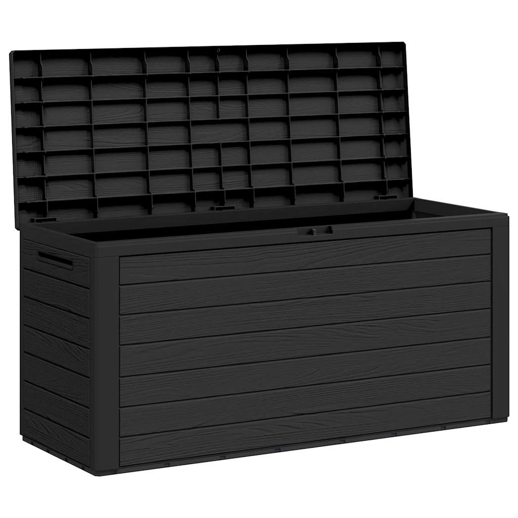 Vrtna kutija za pohranu antracit 116 x 44 x 55 cm