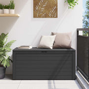 Vrtna kutija za pohranu antracit 116 x 44 x 55 cm