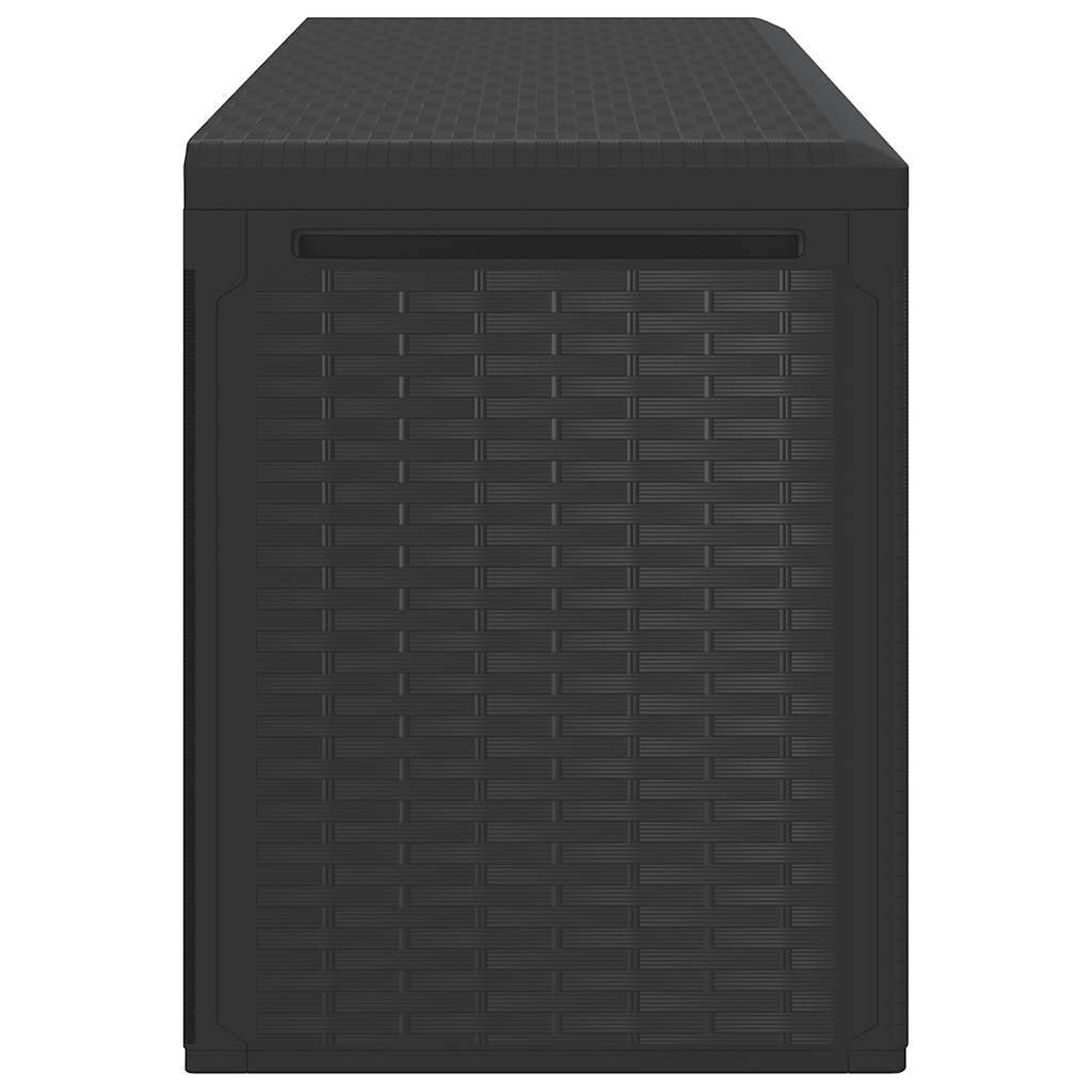 Vrtna kutija za pohranu antracit 114 x 47 x 60 cm
