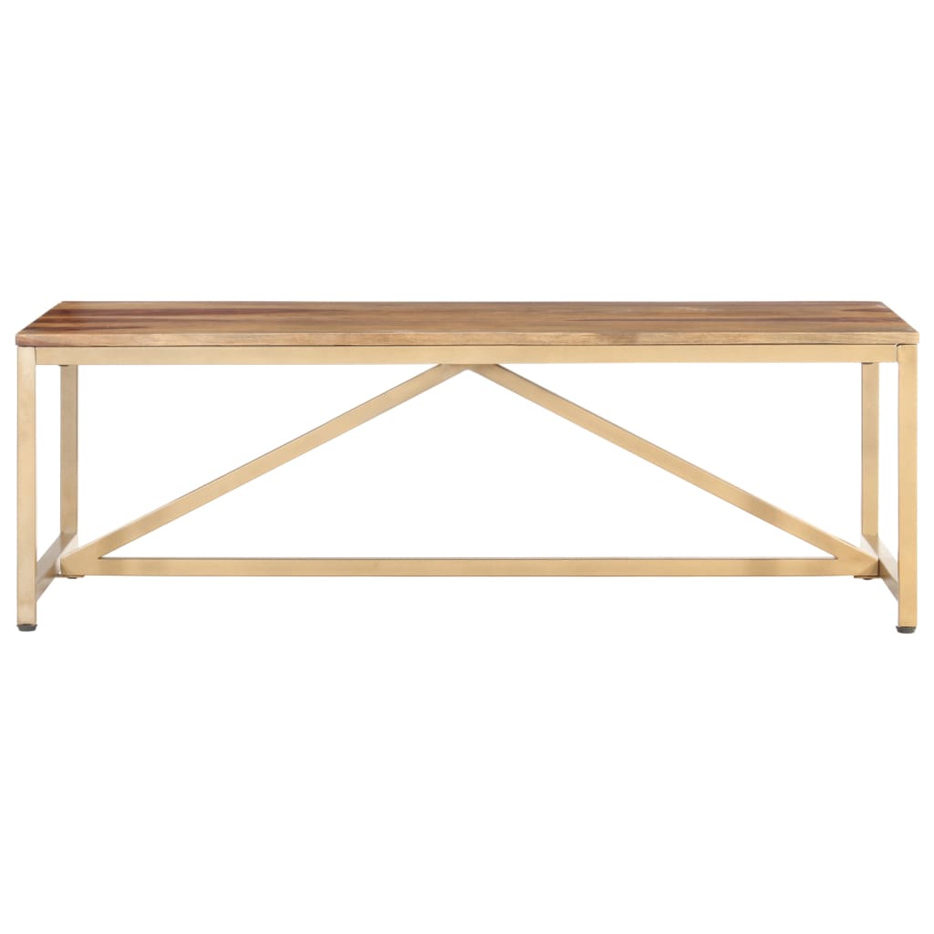 Stolić za kavu 120 x 60 x 40 cm od masivnog drva