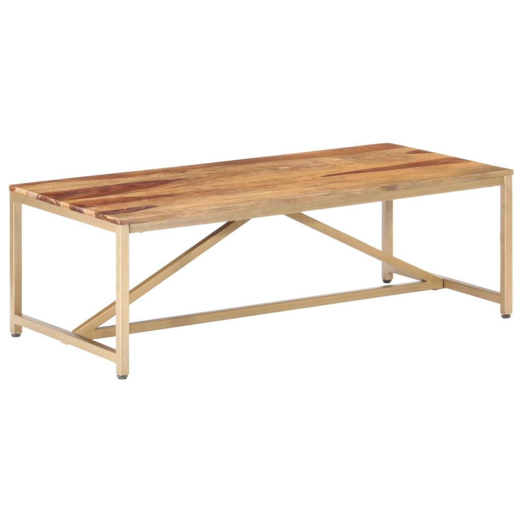 Stolić za kavu 120 x 60 x 40 cm od masivnog drva