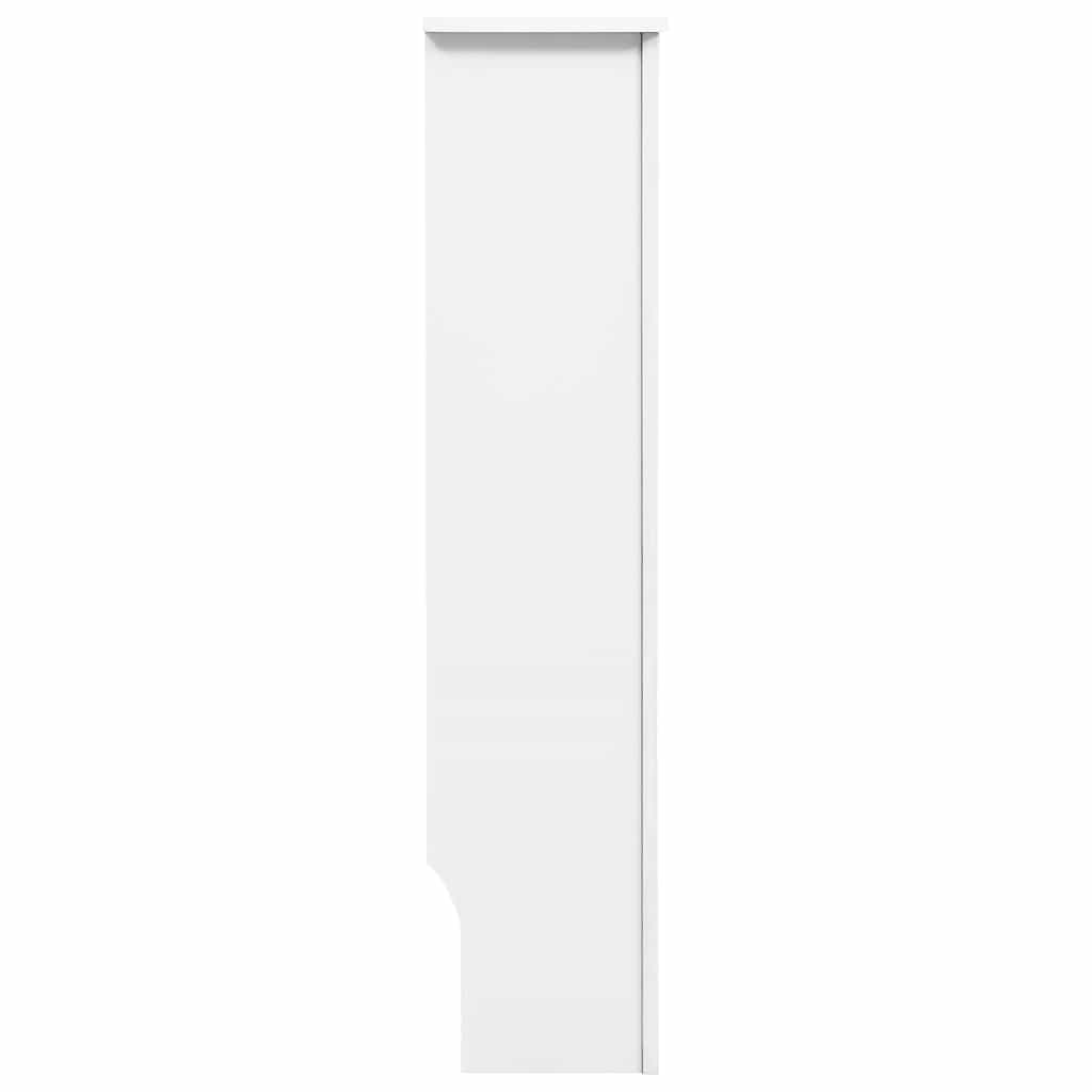 Pokrovi za radijator 2 kom bijeli 152 x 19 x 81,5 cm MDF