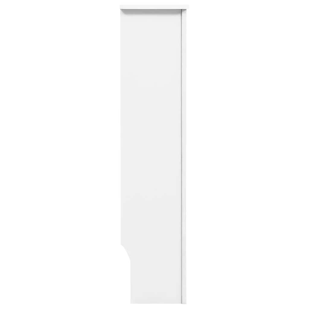 Pokrovi za radijator 2 kom bijeli 172 x 19 x 81,5 cm MDF