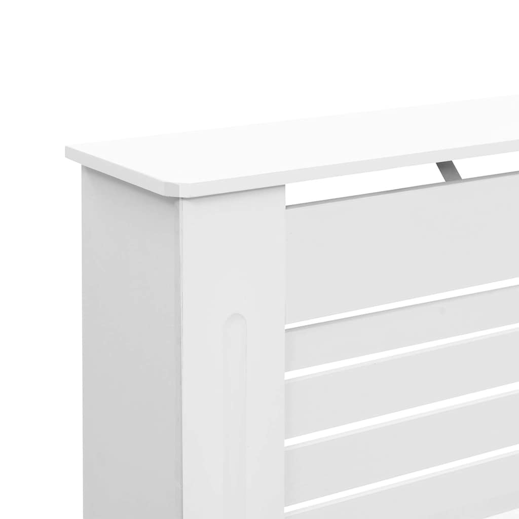 Pokrovi za radijator 2 kom bijeli 172 x 19 x 81,5 cm MDF