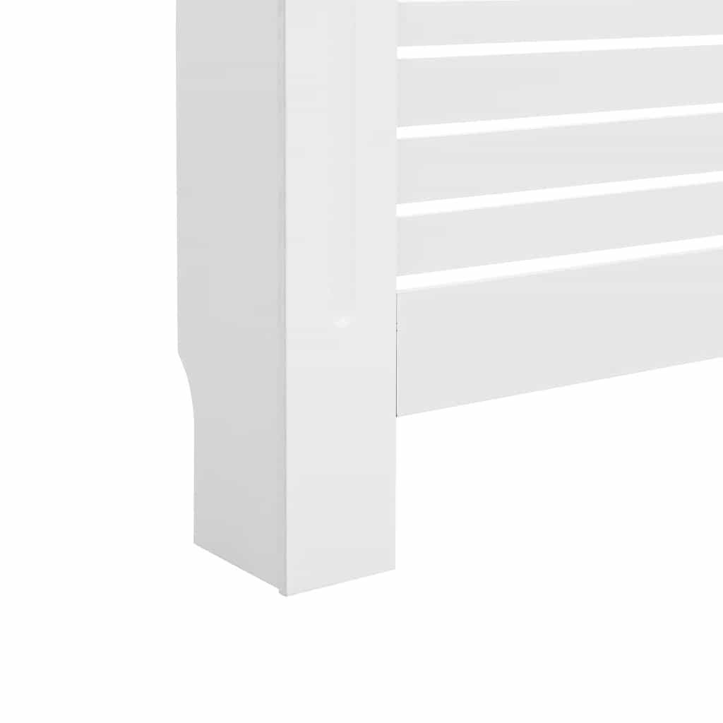 Pokrovi za radijator 2 kom bijeli 172 x 19 x 81,5 cm MDF