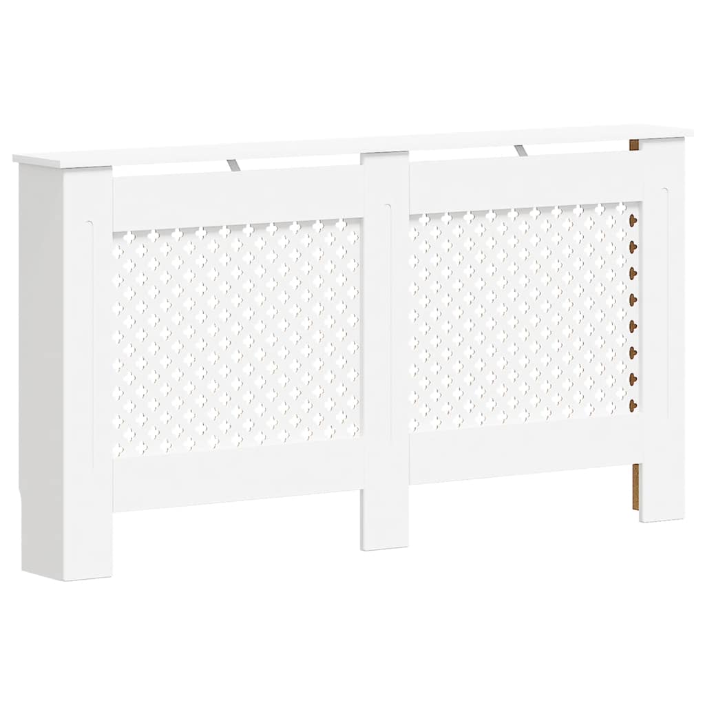 Pokrovi za radijator 2 kom bijeli 152 x 19 x 81,5 cm MDF