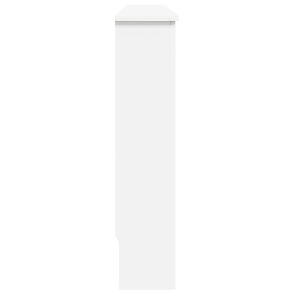 Pokrovi za radijator 2 kom bijeli 152 x 19 x 81,5 cm MDF